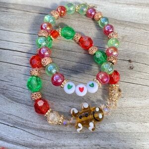 Christmas bracelets 🎅